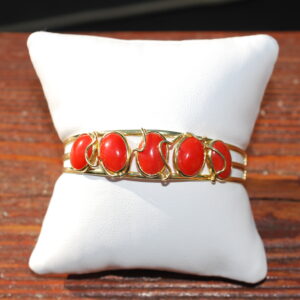 Red Coral Bangle