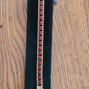 14KYG Red Coral Bracelet