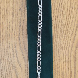 14KWG Figaro Chain Bracelet