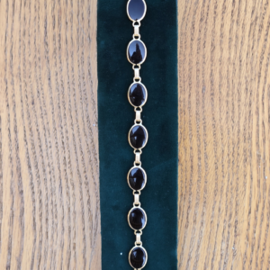 14KYG Onyx Bracelet